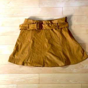 Zara, burnt orange skirt. Size USA large.